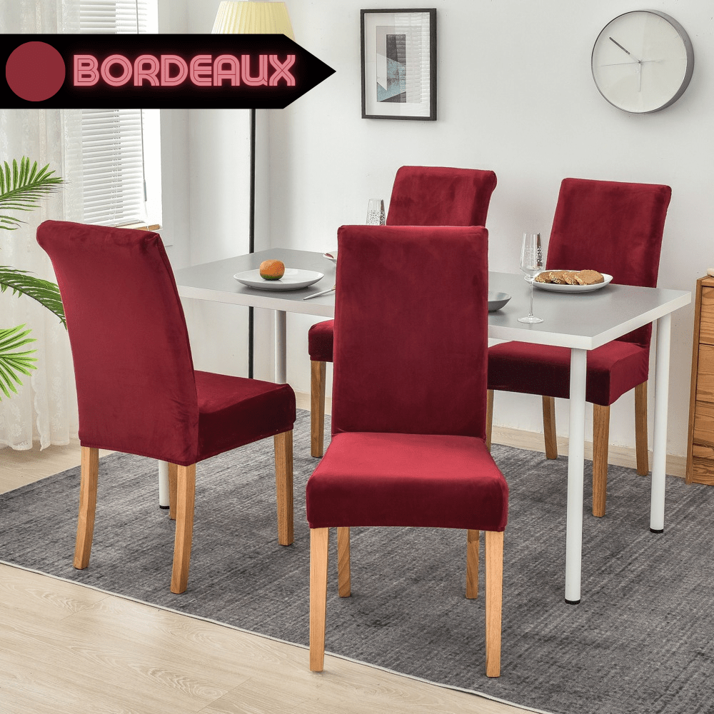 Housse de Chaise Velours